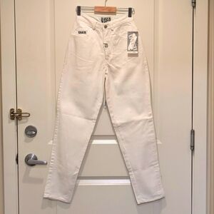 3/$30 NWT 90s Get Used by Elie 26 White Cotton Skinny Jeans